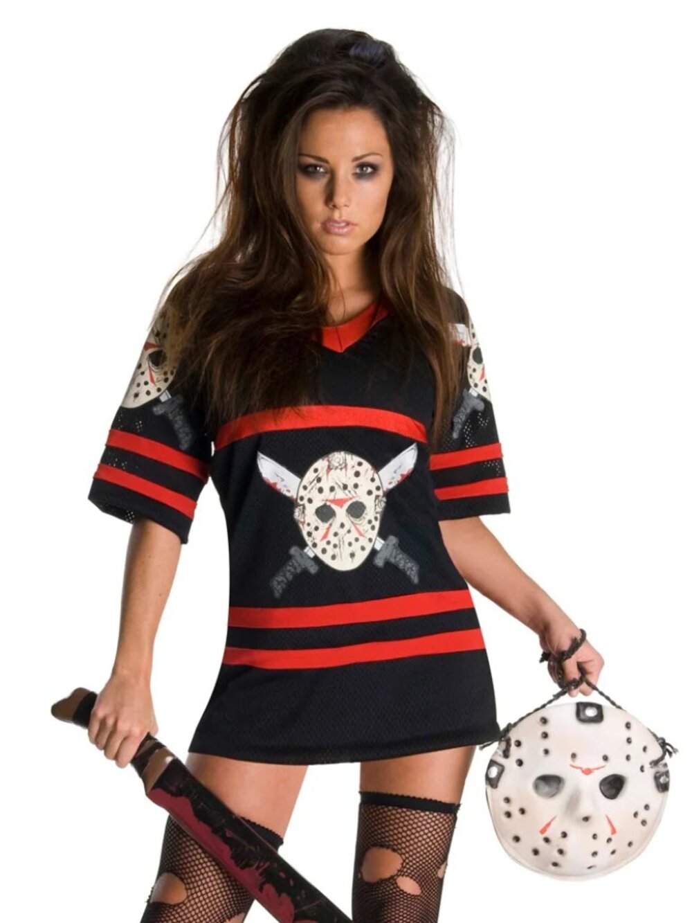 Friday the 13th Secret Wishes Miss Voorhees Adult Costume (Large)